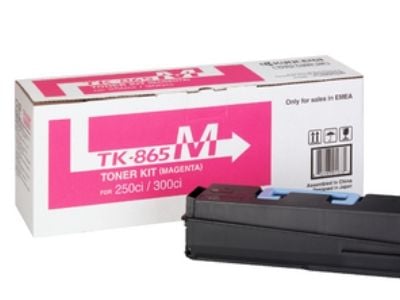 Kyocera TK 865M - Magenta - original - tonerpatron - for TASKalfa 250ci, 300ci