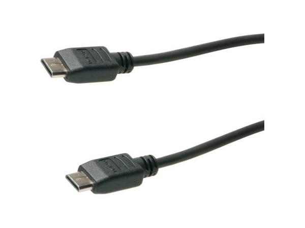 ICIDU V-707460, 1,8 m, HDMI Type C (Mini), HDMI Type C (Mini), Musta