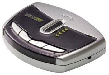 ATEN US-421 - USB-växel - 4 x USB 2.0 - skrivbordsmodell