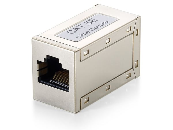 Equip 221159, RJ-45, RJ-45, Metallisk