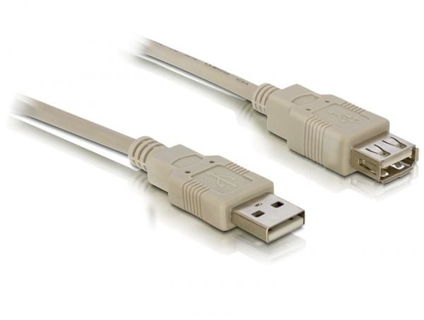 Delock - USB-forlengelseskabel - USB (hann) til USB (hunn) - 3 m - for P/N: 61477, 61478, 61693, 61746, 61772, 88537