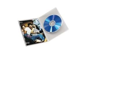 Hama - Tunt genomskinligt lagringsfodral för CD/DVD - kapacitet: 1 CD - transparent (paket om 10)