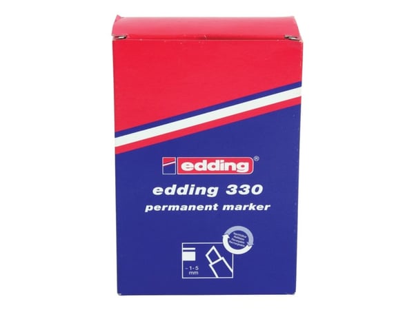 Edding OFC-ED330BK, musta, musta, 1 mm, 5 mm, 1 kpl