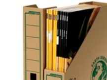 Fellowes R-Kive EARTH arkivfil, brun laget av 100 % resirkulert papp, for DIN A4-format (4470001)