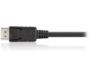 Utstyr DisplayPort 1,2 St/St 3,0m 4K/60Hz komp.HDCP schwarz Polybeutel