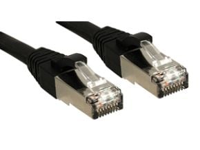 Lindy 45600, 0,3 m, Cat6, S/FTP (S-STP), RJ-45, RJ-45, Sort