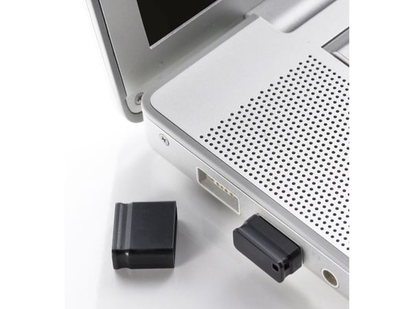 Intenso Micro Line, 4 GB, USB A-tyyppi, 2.0, 16,5 MB/s, Suojus, Musta
