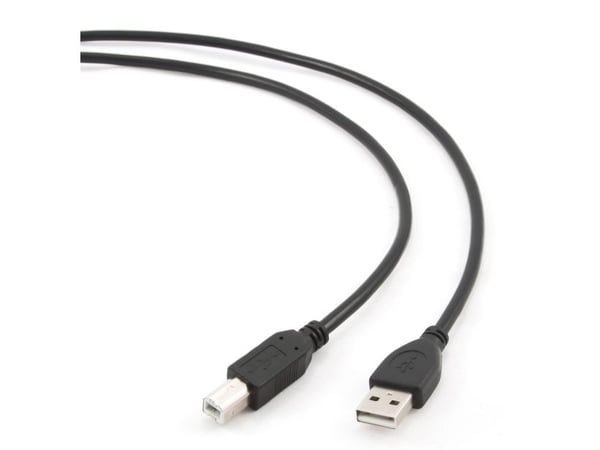Gembird Professional series - USB-kaapeli - USB (han) til USB Type B (han) - USB 2.0 - 1.8 m - formet - sortti
