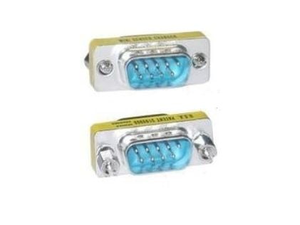 MicroConnect Mini - Hann-hunnveksler - DB-9 (hann) til DB-9 (hann)