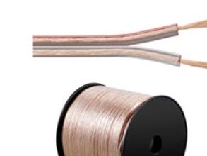 Goobay 15019, Kobberkledd aluminium (CCA), 100 m, Gjennomsiktig