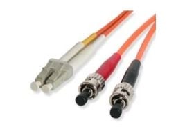 Startech 2m Fiber Optic Cable - Multimode Duplex 62.5/125 - LSZH - LC/ST - OM1 - LC to ST Fiber Patch Cable (FIBLCST2) - Nettverkskabel - LC multim...
