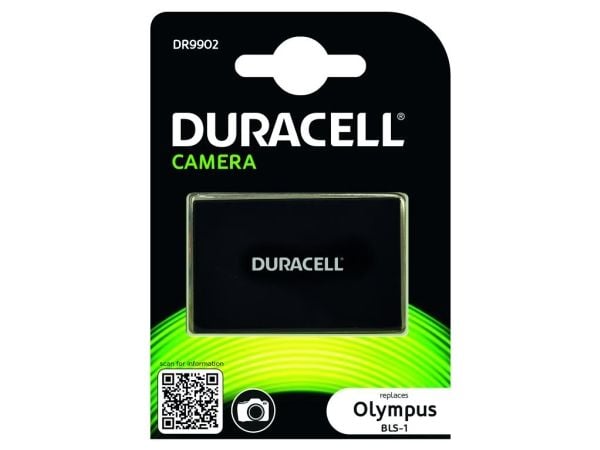 Duracell DR9902 - Kamerabatteri - Li-Ion - 1050 mAh - for Olympus E-450, E-620; EVOLT E-410, E-420