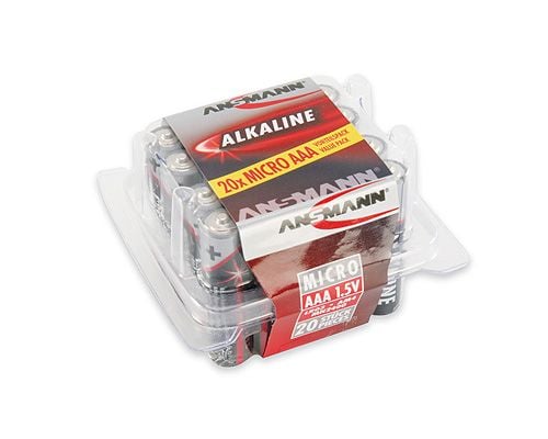 ANSMANN Micro - Batteri 20 x AAA - Alkalisk