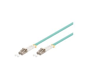MicroConnect - Nettverkskabel - LC/UPC-multimodus (hann) til LC/UPC-multimodus (hann) - 1.5 m - 1.5 m - fiberoptisk - 50 / 125 mikroner - OM3 - hal...