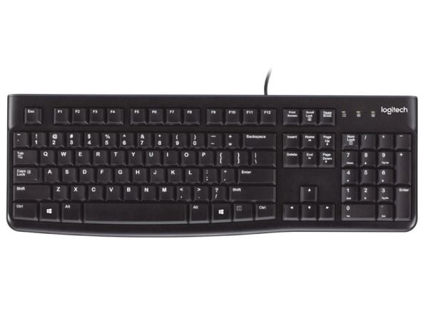 Logitech K120 - Näppäimistö - USB - espanjalainen