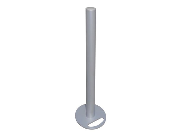Neomounts FPMA-D935GROMMET - Monteringskomponent (grummetplate, stang) - for LCD-skjerm - sølv - skjermstørrelse: 10"-30" - skrivebord