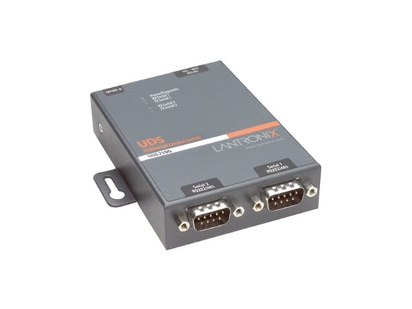 Lantronix UDS2100, 10/100Base-T(X), 9 - 30 V, ARP, UDP, TCP, ICMP, Telnet, TFTP, AutoIP, DHCP, HTTP, SNMP, 400 g, 72 x 95 x 23 mm, 0 - 60 °C