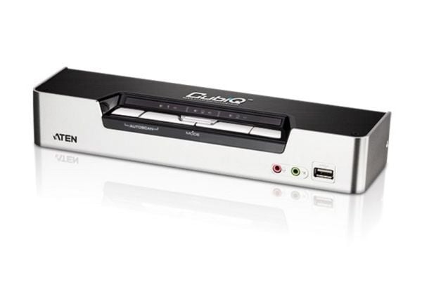 ATEN CubiQ CS1794 USB 2.0 HDMI KVMP Switch - KVM / lyd / USB-svitsj - 4 x KVM/lyd/USB - 1 lokalbruker - stasjonær