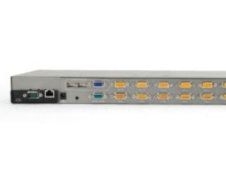 LevelOne ViewCon KVM-1631 Combo KVM Switch - KVM-svitsj - 16 x KVM port(s) - 1 lokalbruker - stasjonær