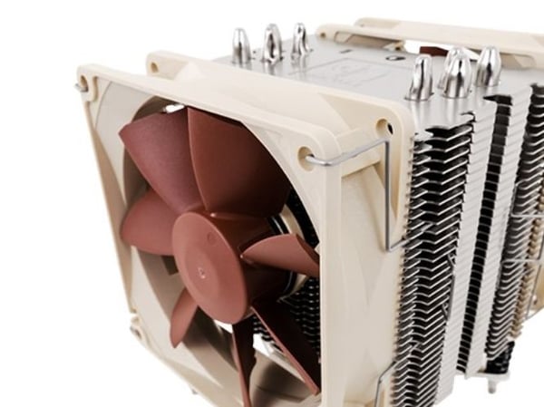 Noctua NH-U9DX i4, Tuulettimen ohjain, Beige, Ruskea