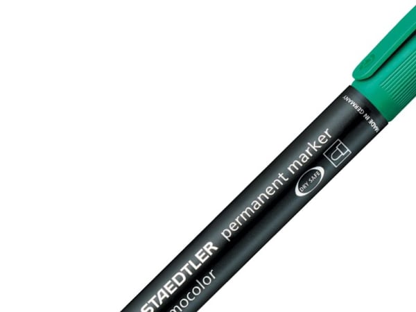 STAEDTLER Lumocolor 352 - Markør - permanent - grønn - 2 mm