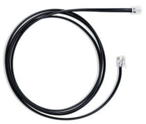 Jabra - Telefonledningskabel - 50 cm - för Jabra GN 9120, GN9120, GN9330, GN9350