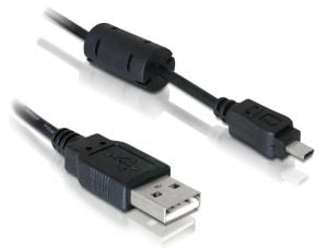 DeLOCK - USB-kytkentäkaapeli - USB (han) til digital kamera-konnektor (han) - 1,83 m