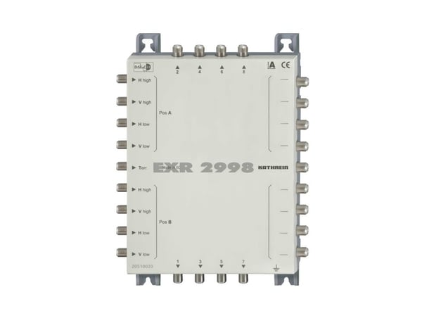 Kathrein EXR 2998, BNC, Metall, Metallisk, 900 g, 172 x 228 x 44 mm, 900 kg