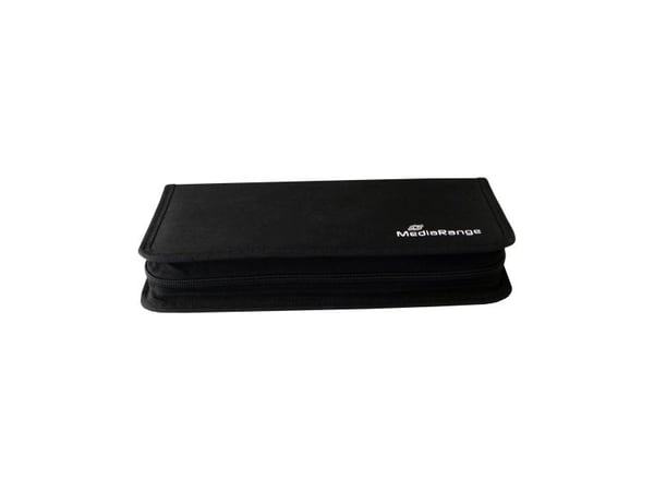 MediaRange - Lomme for CD/DVD-plater - 48 plater - svart
