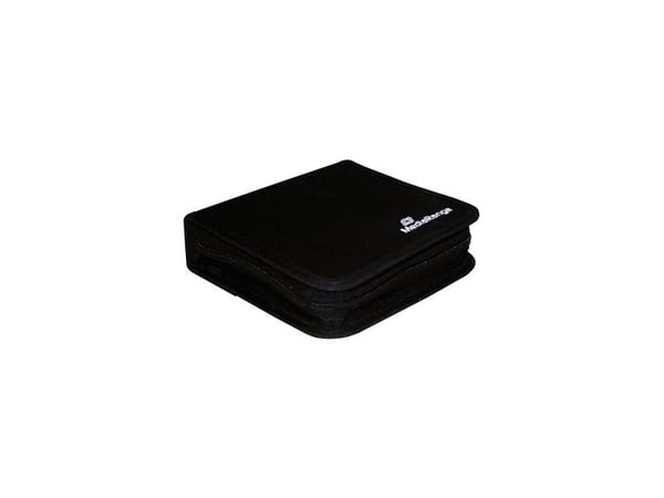 MediaRange - Lomme for CD/DVD-plater - 24 plater - svart