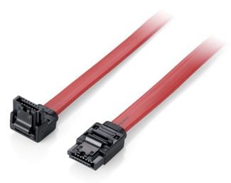 Equip 111903, 1 m, SATA III, SATA 7-pin, SATA 7-pin, Uros/uros, Punainen