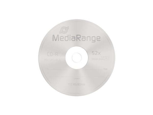 MediaRange - 25 x CD-R - 700 MB (80 min) 52x - spindel