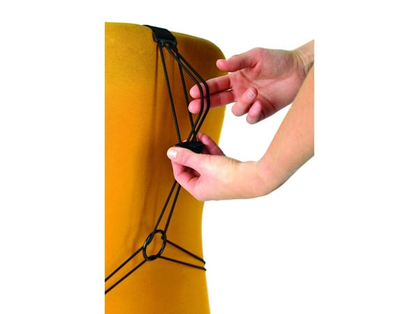Fellowes Professional - Ryggstøtte - grafitt