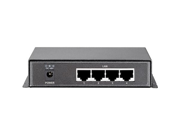 LevelOne GEP-0520 - Switch - 4 x 10/100/1000 (PoE) + 1 x 10/100/1000 - stasjonær - PoE