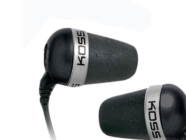 Koss The Plug - Hörlurar - öronknopp - kabelansluten - 3,5 mm kontakt