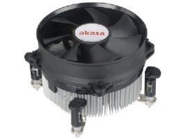 Akasa AK CCE-7104EP - Prosessorijäähdytin - (for: LGA775, LGA1156, LGA1155) - alumiini - 92 mm