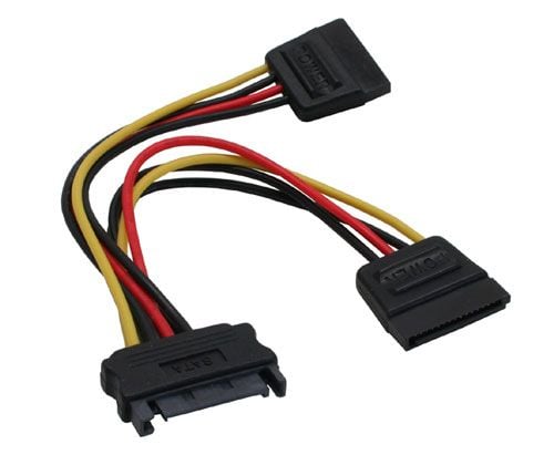 InLine SATA power Y-kabel SATA-band - 0,15 m