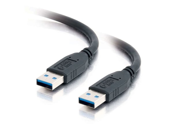 C2G - USB-kabel - USB-type A (hann) til USB-type A (hann) - USB 3.0 - 2 m - svart