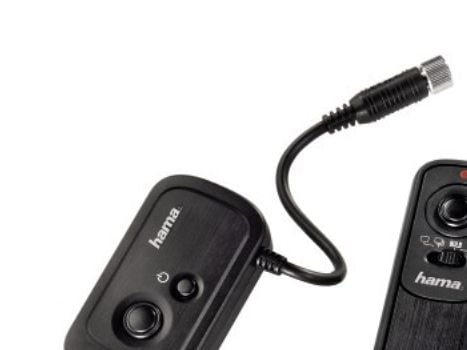 Hama "DCCSystem" Base Wireless Remote Release - Kamerafjernkontroll - svart - for Canon EOS 60; Panasonic Lumix G DMC-GF1CEG-P, GF1EG-R, GF1G-K, GF...