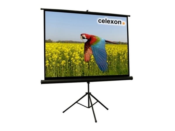 Celexon 1090020, 2,11 m, 158 cm, 4:3, Musta, Valkoinen