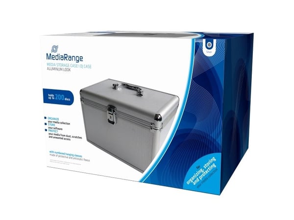 MediaRange DJ-Case - För CD-/DVD-skivor