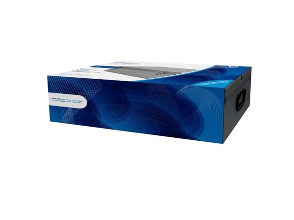 CD/DVD-fodral 1000-faldigt (silver, detaljhandel)