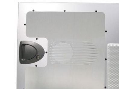 Chieftec Side Panel Window - Systempanel - sidan - silver - för BX Series; CX Series; Dragon Series; Matrix