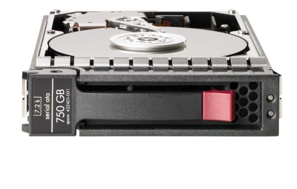 HPE - Harddisk - 750 GB - hot-swap - 3.5" LFF - SATA 3Gb/s - 7200 rpm