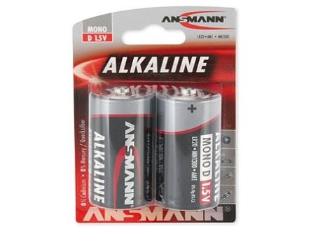 D-paristo Ansmann LR20 Red-Line Alkali-mangaani 1,5 V 2 kpl 2 kpl