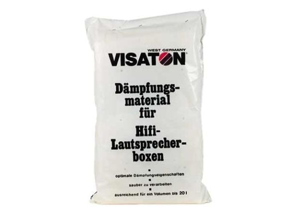 Visaton - Akustisk dämpningsull för högtalardrivrutin
