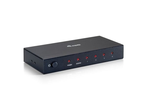 Equip 332714, HDMI, 4x HDMI, 1920 x 1080 piksler, Sort, Metall, 1080p