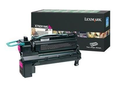 Lexmark X792 Magenta, 20000 sivua, Magenta, 1 kpl