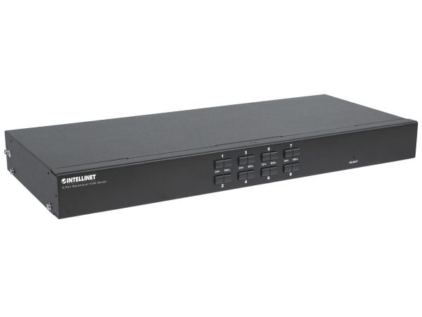 Intellinet 506441, USB, PS/2, USB, PS/2, VGA, PS/2,USB A,VGA (D-Sub), HD, 1600 x 900 piksler