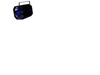 Eurolite Black Gun UV-spot, Sort, 230 V, 50 Hz, 9 kg, 355 x 355 x 305 mm Eurolite Black Gun UV-spot, Sort, 230 V, 50 Hz, 9 kg, 355 x 355 x 305 mm